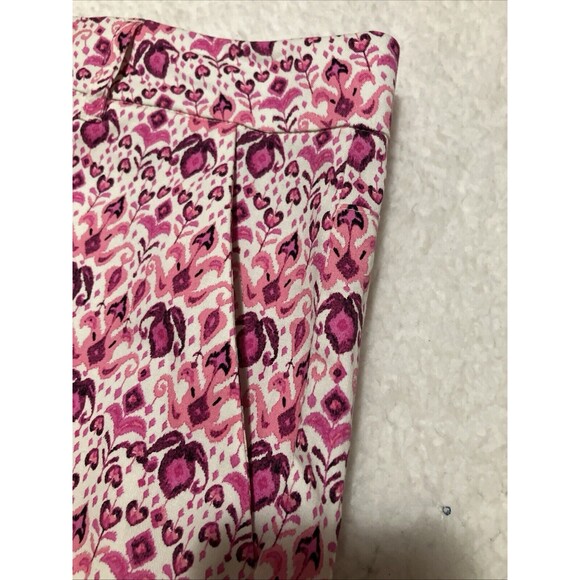 Stella Parker Bermuda Shorts Stretch High-Rise Pockets Color Pink Size 8 NWT - Picture 6 of 14